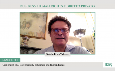 BUSINESS, HUMAN RIGHTS E DIRITTO PRIVATO   Corporate Social Responsibility e Business and Human Rights